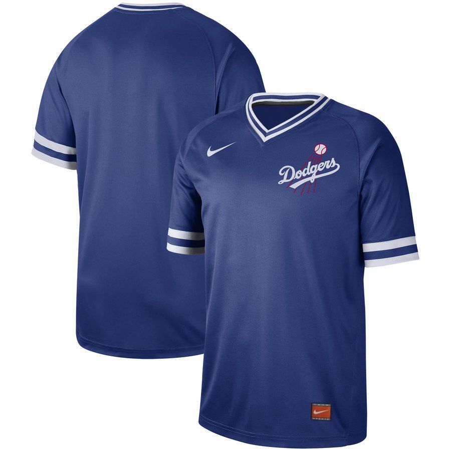 2019 Men MLB Los Angeles Dodgers blank blue Nike Cooperstown Collection Jerseys->los angeles dodgers->MLB Jersey